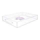 personalized allure tray that says your picture here showing that you can add any image, design or  vector file of logo.