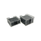 Glam Coaster Set | Silver Sparkle