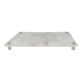 great to use as a layering piece on an island with flowers, use to serve food or as a challah board - A Gifted Story