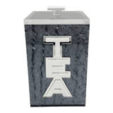 KITCHEN CANISTERS | BLACK MARBLE - A Gifted Story