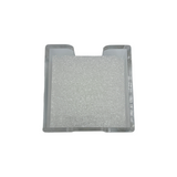 glam coaster set showing the white sparkle detail in the coasters