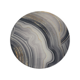 lazy susan showing the detail of the print design.