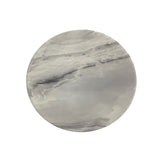 24'D lazy susan in white, grey and black color way