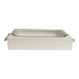 Pyrex with Acrylic Holder| White SOLID - A Gifted Story