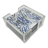 SCRIBBLED HEARTS COASTERS