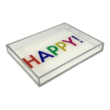 HAPPY VANITY TRAY
