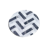 lazy susan showing the detail of the print & design.