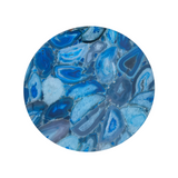 lazy susan showing the detail of the print design.