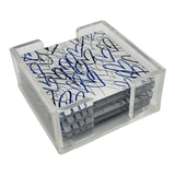 SCRIBBLED HEARTS COASTERS