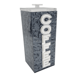 KITCHEN CANISTERS | BLACK MARBLE - A Gifted Story