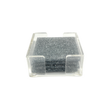 Glam Coaster Set | Silver Sparkle