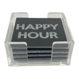 Happy Hour Coaster Set