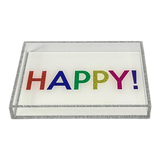 HAPPY VANITY TRAY