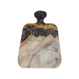 custom charcuterie paddle cheese board showing the detail of the print.