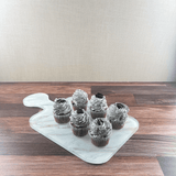 CHARCUTERIE CHEESE BOARD | WHITE GOLD displaying cupcakes on a wood table- A Gifted Story