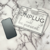 UNPLUG & BE PRESENT VANITY TRAY