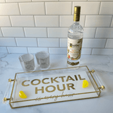 great for a bar, cocktail table and to serve your favorite drinks or appetizers