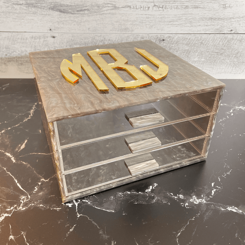 personalized JEWELRY with a monogram MBJ