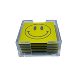 SMILEY FACE COASTERS