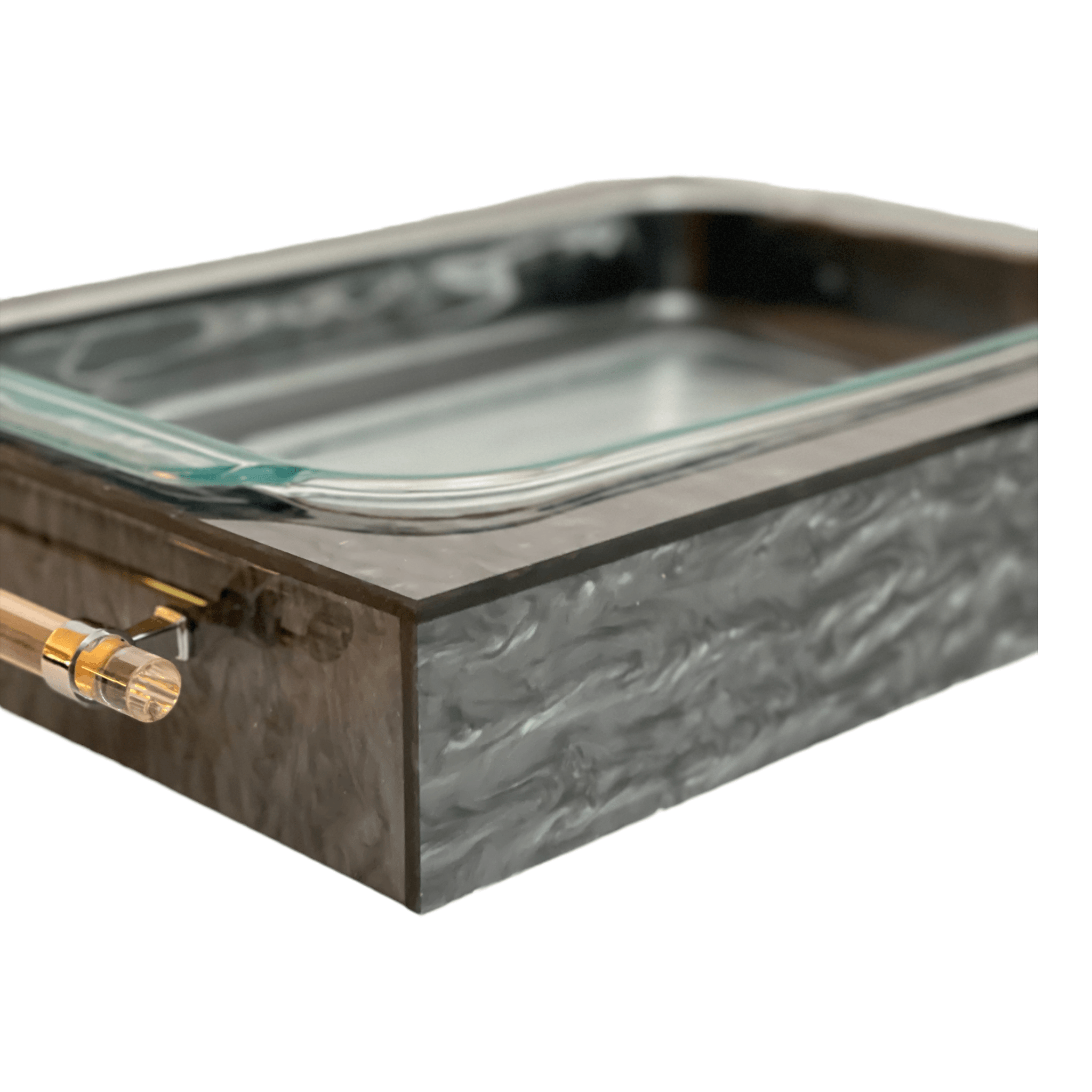 Pyrex with Acrylic Holder | Marble Collection – A Gifted Story