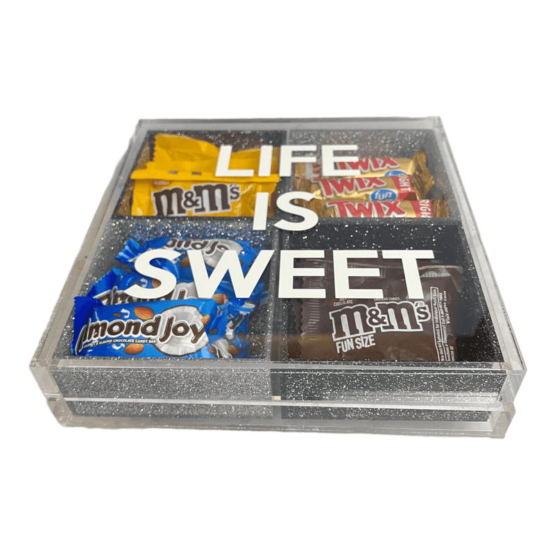 LIFE IS SWEET CANDY TRAY