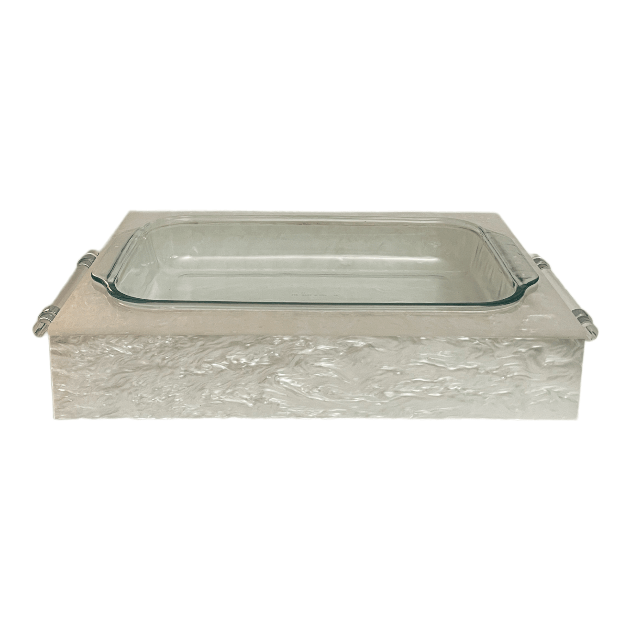 Pyrex with Acrylic Holder | Marble Collection – A Gifted Story