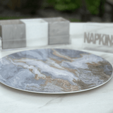 LAZY SUSAN | GREY GOLD MARBLE - A Gifted Story