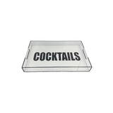 Cocktails | Allure Tray | Black Marble