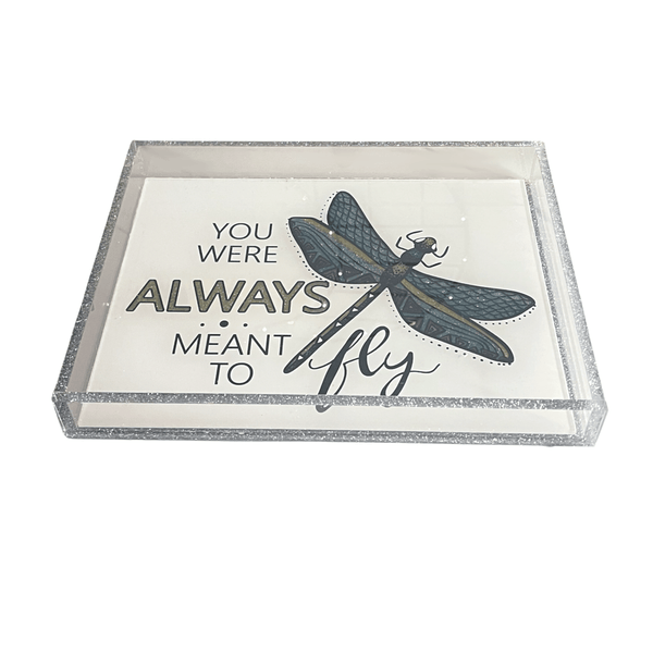 YOU WERE ALWAYS MEANT TO FLY VANITY TRAY